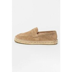 Pantofi loafer uni de piele intoarsa imagine