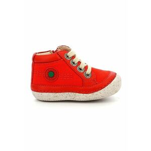 Pantofi sport textili cu garnituri de piele imagine