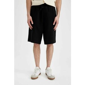 Pantaloni scurti de bumbac cu snur in talie imagine