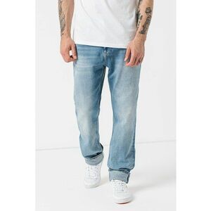 Blugi regular fit cu aspect decolorat Ryan imagine