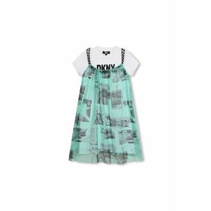 Rochie-tricou cu model stratificat imagine