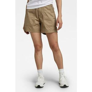 Pantaloni scurti din amestec de bumbac cu buzunare imagine