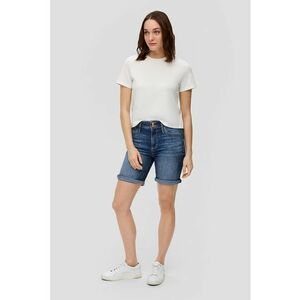 Bermude din denim cu talie inalta imagine