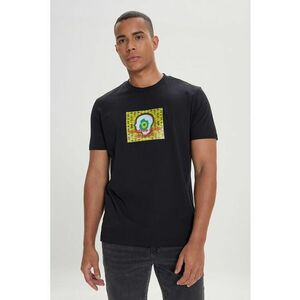 Tricou din bumbac cu imprimeu grafic imagine