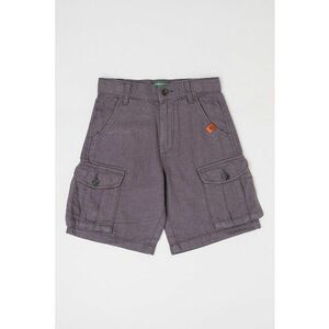 Pantaloni scurti cargo din amestec de in imagine