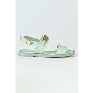 Sandale slingback din piele imagine