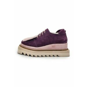 Pantofi de piele intoarsa cu platforma imagine