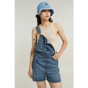 Salopeta scurta din denim imagine