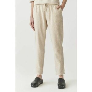 Pantaloni din amestec de in cu snur Onora imagine