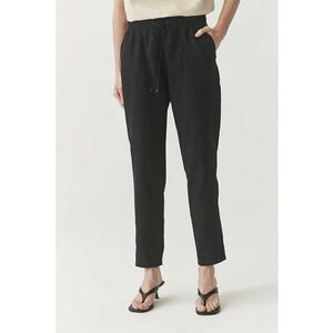 Pantaloni din amestec de in cu snur Onora imagine