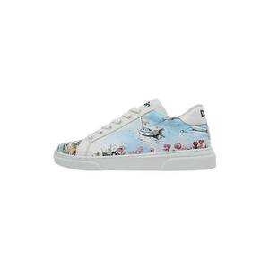 Pantofi sport din piele ecologica cu model Lago Di Como imagine