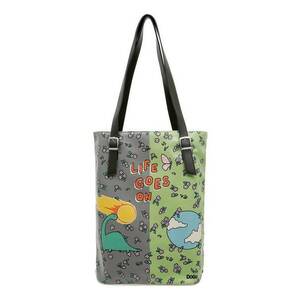 Geanta tote din piele ecologica cu imprimeu imagine