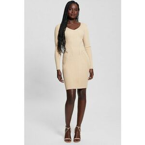 Rochie-pulover cu decolteu in V imagine