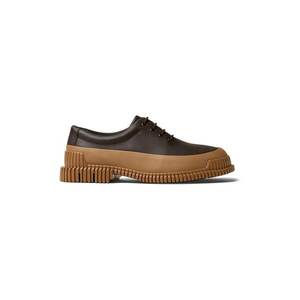 Pantofi de piele cu talpa striata Pix imagine