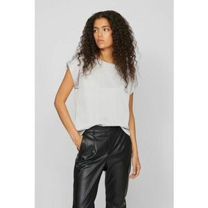 Tricou uni cu aspect satinat imagine