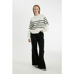 Bluza de trening cu decolteu la baza gatului si maneci raglan imagine