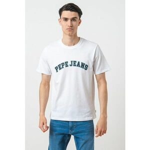 Tricou cu decolteu la baza gatului si logo imagine