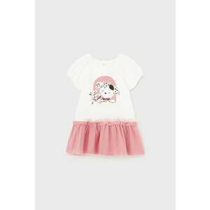 Set de chiloti si rochie cu croiala in A si imprimeu - 2 Piese imagine