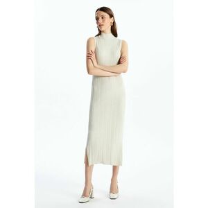 Rochie midi cu guler - imagine