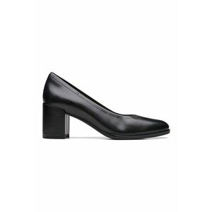 Pantofi de piele cu toc masiv Freva imagine