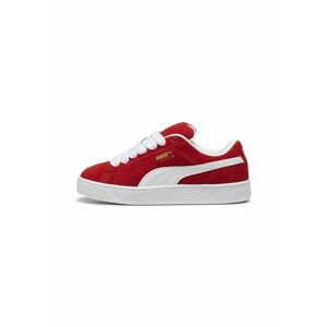 Pantofi sport din piele intoarsa cu insertii de piele imagine