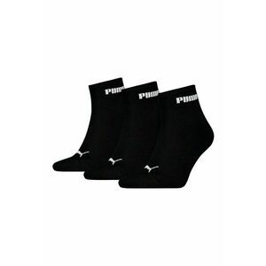 Set de sosete scurte unisex cu logo contrastant - 3 perechi imagine