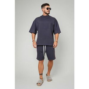 Set de tricou supradimensionat si pantaloni scurti - 2 piese imagine