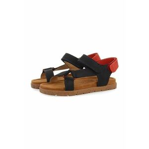 Sandale de piele cu velcro Depoe imagine