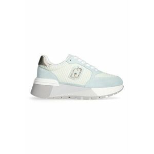 Pantofi sport din piele si material textil cu logo Amazing 25 imagine