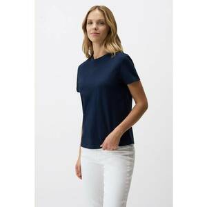 Tricou cu decolteu la baza gatului imagine