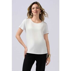 Bluza uni de satin imagine