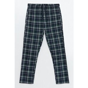 Pantaloni de pijama cu model in carouri imagine