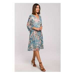 Rochie din sifon cu talie coborata - model 4 imagine