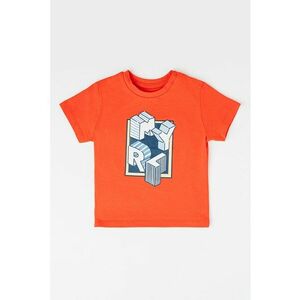 Tricou de bumbac cu imprimeu text imagine