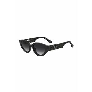 Ochelari de soare cat-eye cu lentile in degrade - Negru - imagine