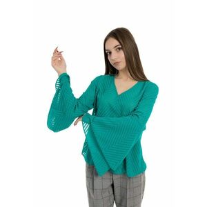 Bluza vaporoasa cu maneci tip clopot Georgia imagine