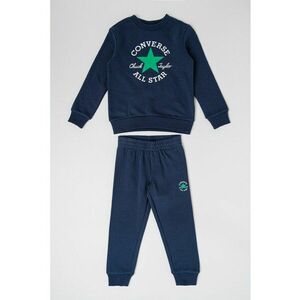 Set de bluza de trening din amestec de bumbac si pantaloni - 2 piese imagine
