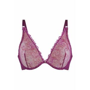 Sutien triunghiular de dantela imagine