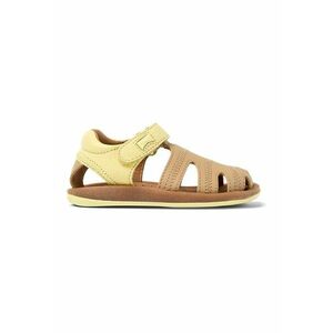 Sandale fisherman de piele cu velcro imagine