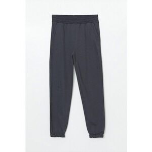 Pantaloni de trening din amestec de bumbac cu buzunare laterale imagine