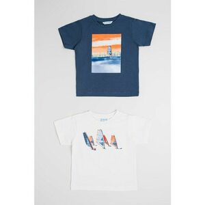 Set de tricouri cu imprimeu grafic - 2 piese imagine