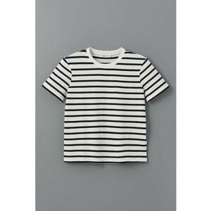 Tricou de bumbac cu dungi imagine