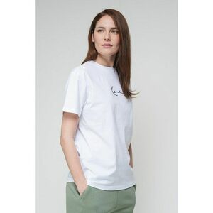 Tricou de bumbac cu logo brodat imagine