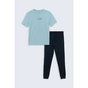 Pijama regular fit de bumbac imagine