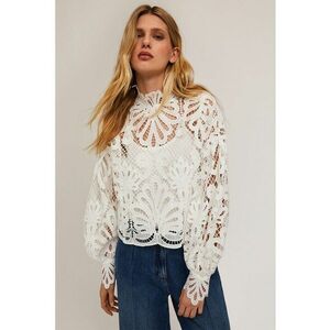 Bluza din dantela Macrame imagine