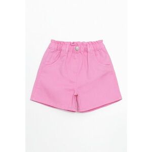 Pantaloni scurti uni cu talie elastica imagine