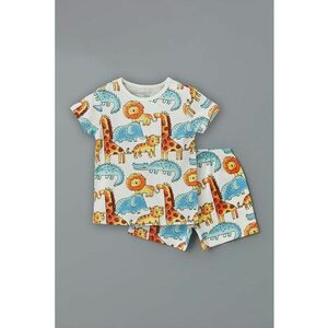 Pijama cu model animal print imagine