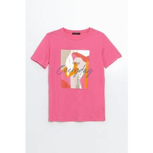 Tricou din bumbac cu model grafic imagine