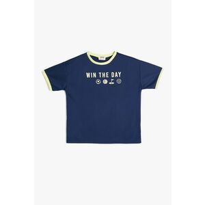 Tricou cu imprimeu text imagine