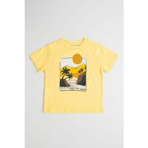Tricou de bumbac cu imprimeu grafic imagine